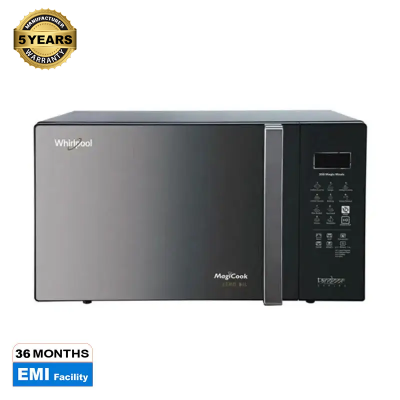 Picture of WHIRLPOOL 30 Liter Microwave Oven Magicook Zero Oil Elite Convection Black Mirror