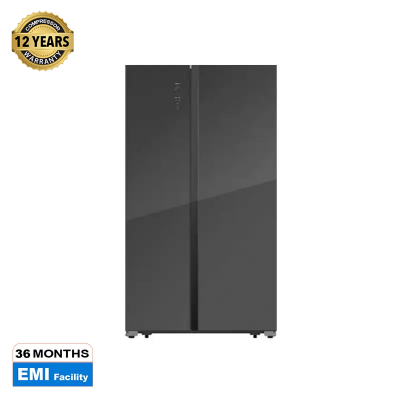 Picture of Hisense 580 Liter Side by Side No-Frost Refrigerator | RS3G558NAB/BD3