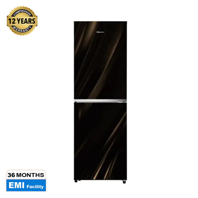 Picture of Hisense 277 Liter Top Mount Glass Door Refrigerator Rose Gold | RTDG276NARG/BD3