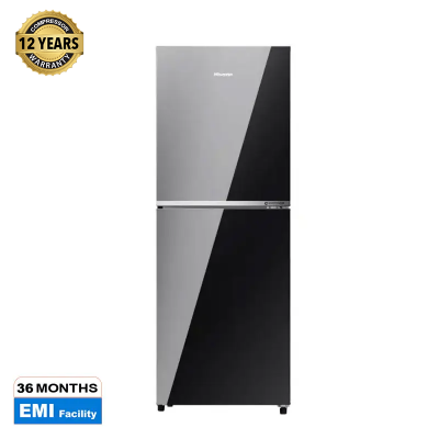 Picture of HISENSE 277 Liter TMF Glass Door Inverter Refrigerator Mirror Black | RT1G276NAMB/BD3