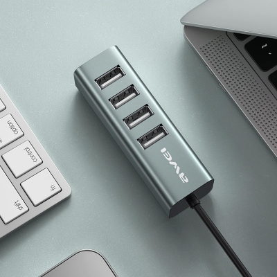 Picture of Awei CL-122 USB Extender USB 2.0 Docking Station - Gray