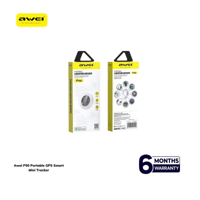 Picture of Awei P50 Portable GPS Smart Mini Tracker - White