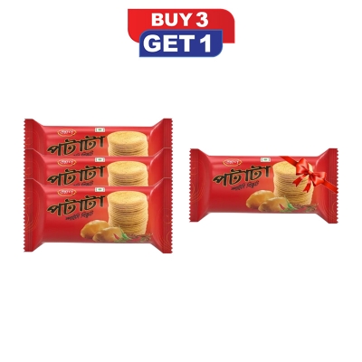 Picture of Bisk Club Potata Spicy Flavoured Biscuit 100 gm