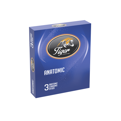 Picture of Tiger Super Dotted RCONDOM-ANATOMIC-ROSE FLAVOR (TIGER) (18 PCS)ose Condoms 36 Pcs for Extra Pleasure 