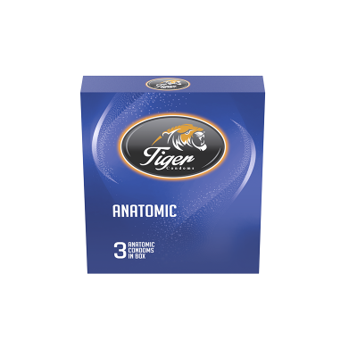 Picture of Tiger Super Dotted RCONDOM-ANATOMIC-ROSE FLAVOR (TIGER) (18 PCS)ose Condoms 36 Pcs for Extra Pleasure 