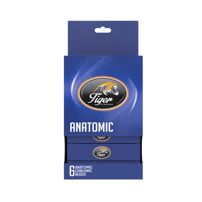 Picture of Tiger Super Dotted RCONDOM-ANATOMIC-ROSE FLAVOR (TIGER) (18 PCS)ose Condoms 36 Pcs for Extra Pleasure 