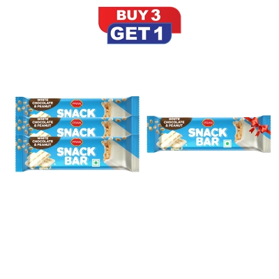 Picture of PRAN Snack Bar (White Chocolate & Peanut) 