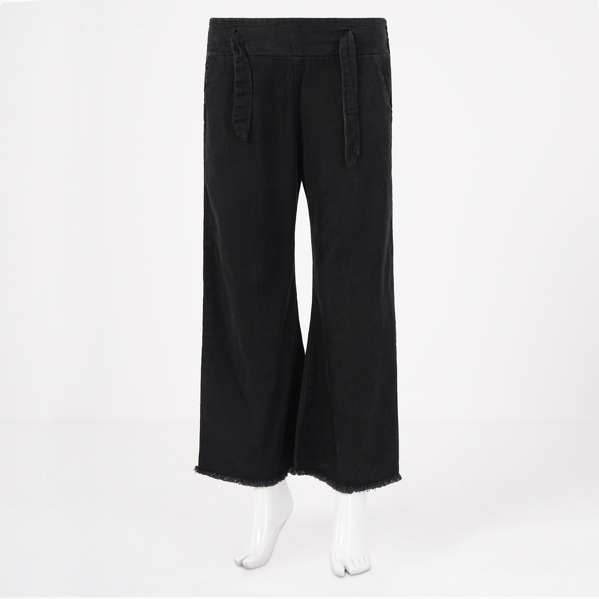 Picture of Stylish Women’s Soft Denim Plazzo Pants