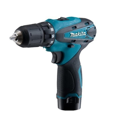 Picture of Makita Cordless Drill 12V Machine Set – 25pcs With 12V Double Battery - Green