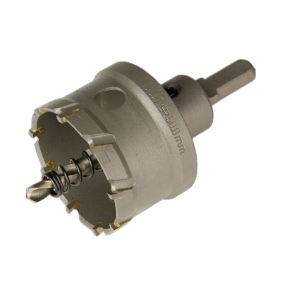 Picture of 50mm TCT Hole Saw For Stainless Steel Metal Alloy Special Carbide tip 3 - Ply Cutters - Silver