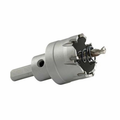 Picture of 38 mm TCT Hole Saw For Stainless Steel Metal Alloy Special Carbide tip 3 - Ply Cutters - Silver