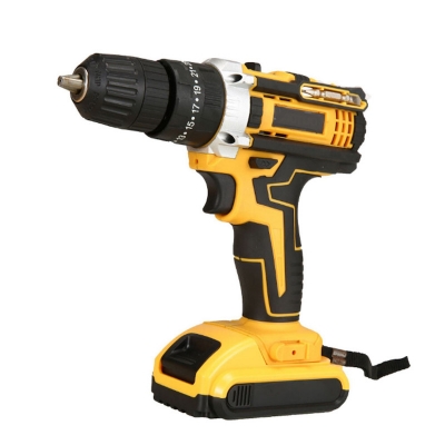 Picture of MIGHTY 36V Cordless 117Pcs Multifunctional household Tools Kit Craftsman mechanic cordless power drill combo kit woodworking tools set/Screwgun - Yellow