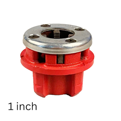 Picture of 1 inch Pipe Auto Die Head Heavy Duty (PVC,Ppr,Gi) Thread Cutter - Red