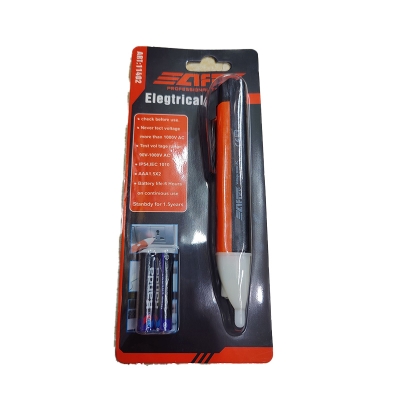 Picture of AFIX Non-Contact Electrical Voltage Tester Pen 90–1000V | High Accuracy Voltage Detector - Orange