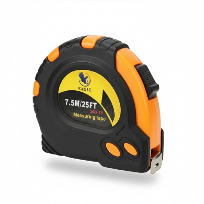 Picture of 7.5 mitre 25 feet measuring steel tape - Black