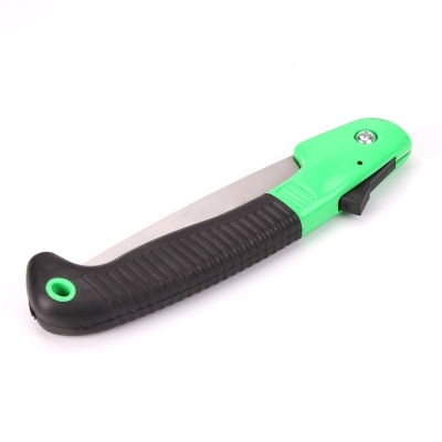 Picture of 14" 350mm Folding Saw High quality fold small hand pruning saw portable woodworking tree cutting wood for cutting trees hand saw - Green