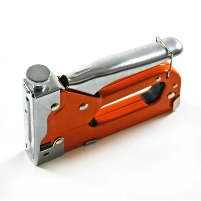 Picture of Heavy Duty Staple Gun Metal High Quality DIY Crafts Tacker 4-14mm - Orange