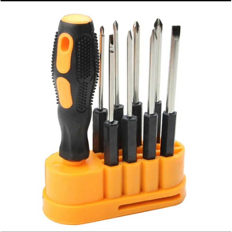 Picture of Multi-Functional Screwdriver Set, Hand Tools Portable ScrewDriver, Home Usage for Laptop Computer Mobile Others Tools - White