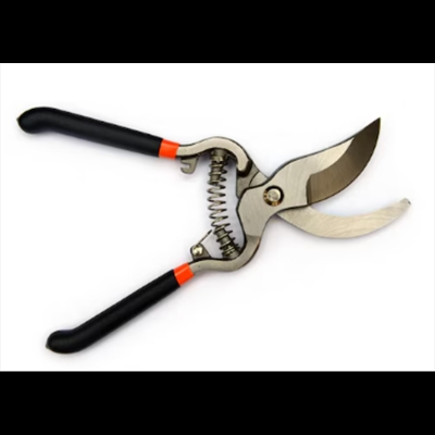 Picture of Professional 8" Inch Pruner Garden Scissors, Fruit Tree Pruning Shears Bonsai Pruners Grafting Cutter Garden Tools - Black