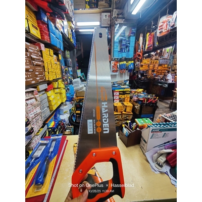 Picture of Harden 18"Hand Saw woodworking hand tools fruit tree logging household cutting hacksaw - White