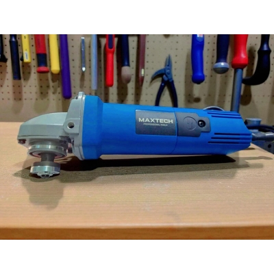 Picture of 4" MAXTECH 2000W Heavy Duty Angle Grinder Machine for Metal, Wood & Stone Cutting - Blue