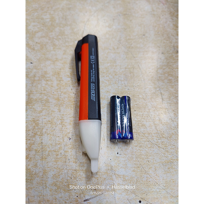 Picture of AFIX Non-Contact Electrical Voltage Tester Pen 90–1000V | High Accuracy Voltage Detector - Orange
