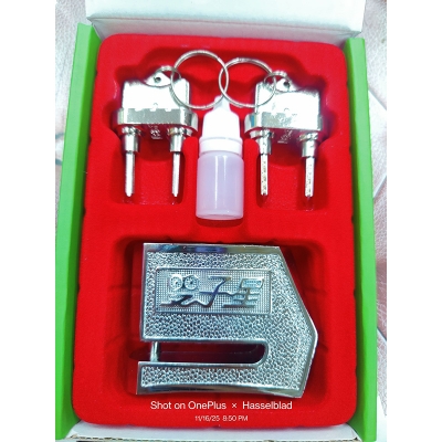 Picture of Disc Lock Anti Acid Heavy Duty - Silver