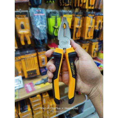 Picture of WELLOO 8" inch Combination Pliers - Yellow