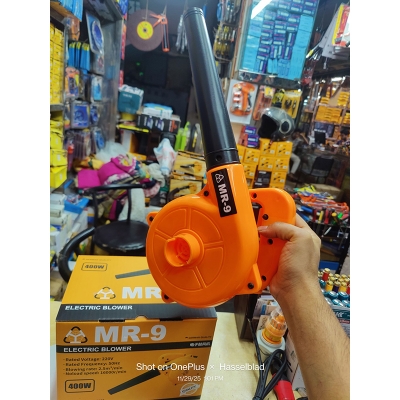 Picture of MR-9 Electric Blower 400W | High Speed Air Blower 16000RPM | Dust Cleaning Blower Machine for Computer, Home & Car | 220V Powerful Blower