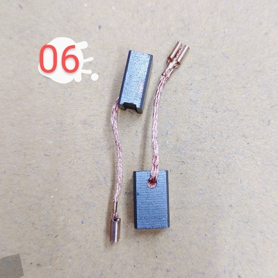 Picture of 4 Inch Angle Grinder Carbon Brush | Universal Replacement Brush for All 4" Grinder - Black