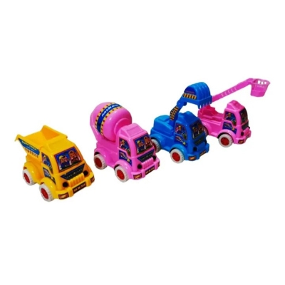 Picture of 4 Pcs Beku Toy Car Set