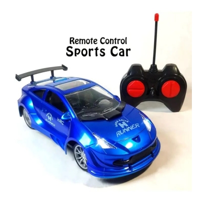 Picture of Remote Control Baby Toy Sports Car For Kids Blue