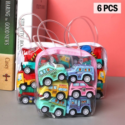 Picture of 6pcs Mini Pullback Car Toy Set for Kids