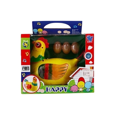 Picture of HEN lay an egg & BIDDY EGG Funny action Happy Biddy HEN Lay Egg Toy Perfect Gift for Children