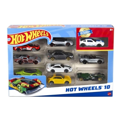 Picture of Hot Wheels Metal Die Cast Cars 10 Pcs Set (hotwheels 10pcsbox)