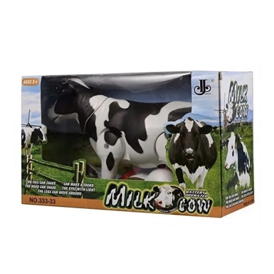 Picture of Battery Operated Milk Cow Toy - Multi-color
