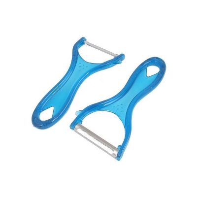 Picture of Plastic Grip Fruit Vegetable Peeler Parer Slicer Cutter Blue