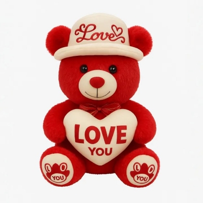 Picture of Cute doll for baby girls | Cute barbie doll set | Gift for girlfriend birthday | Teddy bear doll