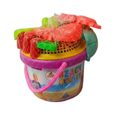 Picture of Kids Beach Toys Games Sand Play Toys Bucket Shovel Set Sand Mold Model Education Toy -
