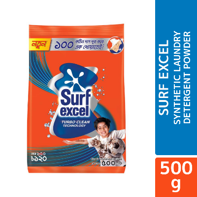 Picture of Surf Excel Synthetic Laundry Detergent Powder 500g