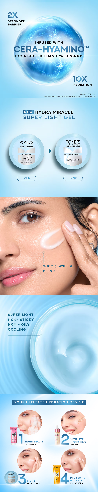 Picture of Pond’s Super Light Gel Moisturiser 100ml