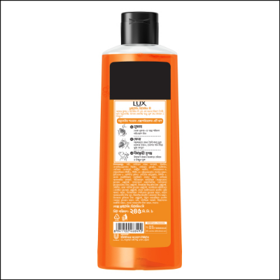 Picture of Lux Body Wash Orange Blossom & Vitamin C 245ml (Free Loofah)