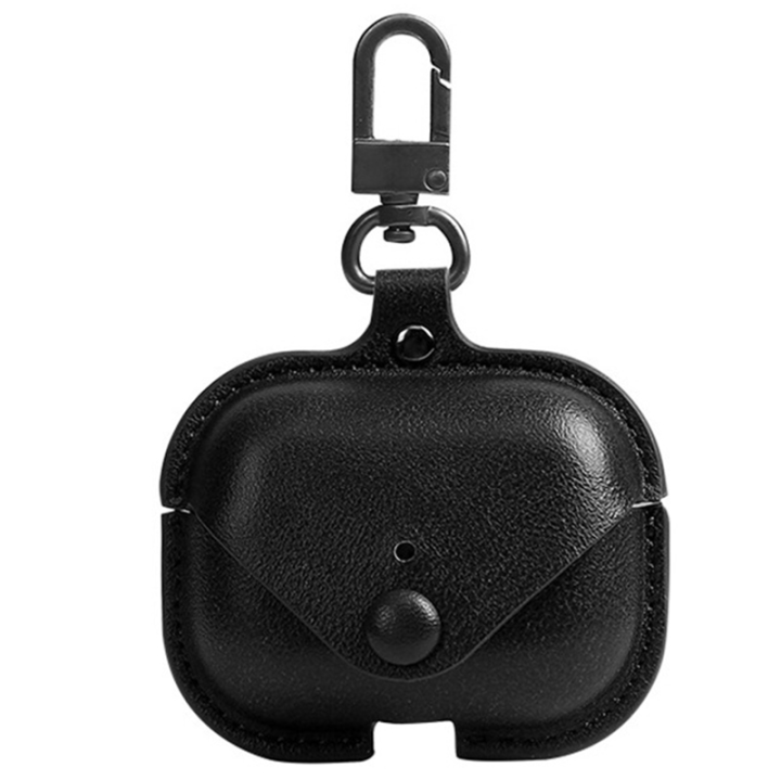 Picture of AirPods Pro-2 Magnet Leather PU Case with Hook For apple & Airpods a9 pro cover