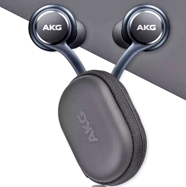 Picture of AKG Super Bass Earphones with Pouch - Samsung 3.5mm Jack Headphones
