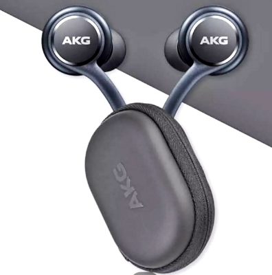 Picture of AKG Super Bass Earphones with Pouch - Samsung 3.5mm Jack Headphones