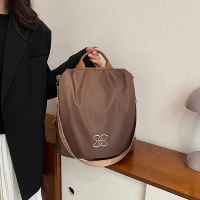 Picture of Casual Backpack Creative Flower Design Embroidered Shoulder School/College/University Bags Gilrls Daily Travel Anti-Theft Bagpack Multicolor