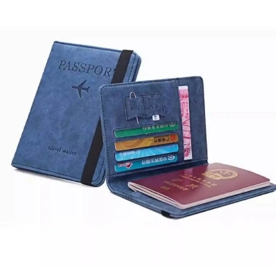 Picture of Multi-Function Passport Cover Holder Dedit or Credit Card Holder Wallet Passport Cover Case