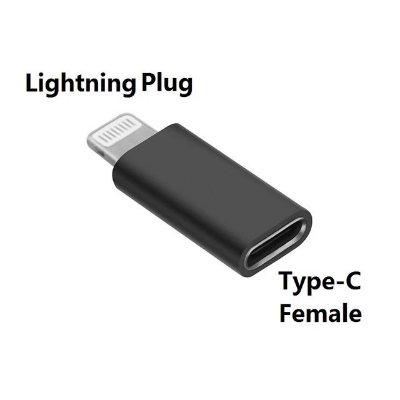 Picture of Fast Charging Type -C Female To Lighting Male Converter Iphone Random Color