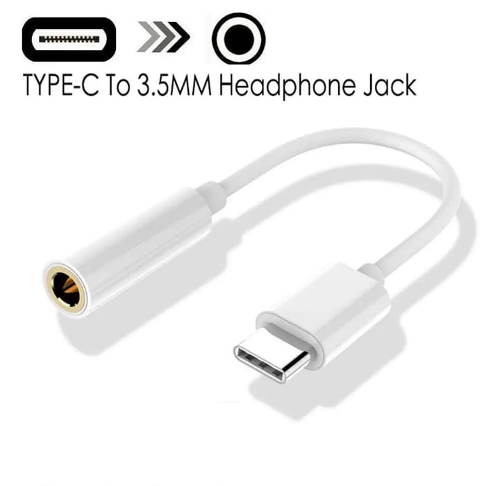 Picture of Type-C to 3.5mm Earphone Adapter USB-C Male to AUX Audio Female Jack for Xiaomi, Letv, and Other Devices