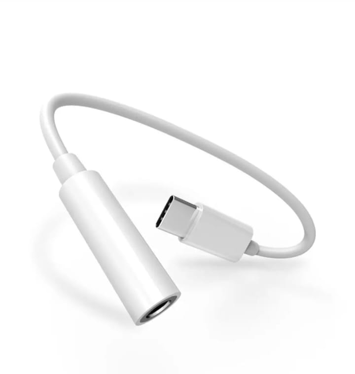 Picture of Type-C to 3.5mm Earphone Adapter USB-C Male to AUX Audio Female Jack for Xiaomi, Letv, and Other Devices